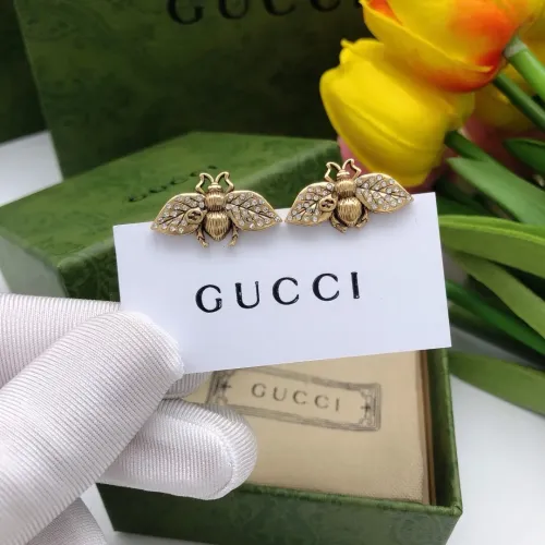 Replica Gucci Earrings For Women #1447926 $27.00 USD for Wholesale