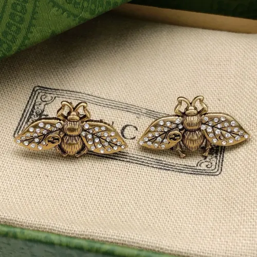 Replica Gucci Earrings For Women #1447926 $27.00 USD for Wholesale