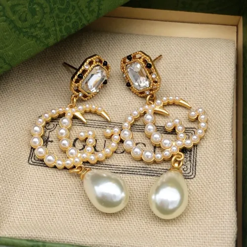 Replica Gucci Earrings For Women #1447927 $27.00 USD for Wholesale