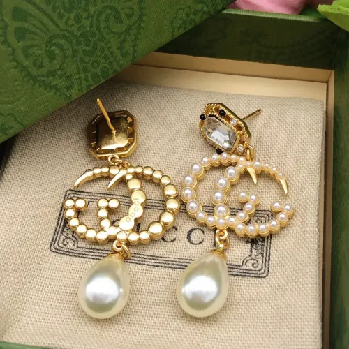 Replica Gucci Earrings For Women #1447927 $27.00 USD for Wholesale