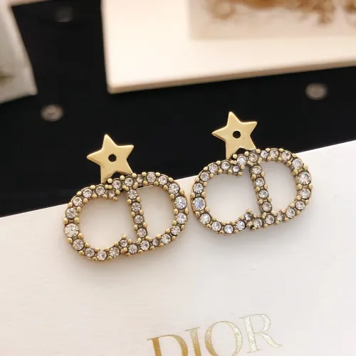 Replica Christian Dior Earrings For Women #1447932 $25.00 USD for Wholesale