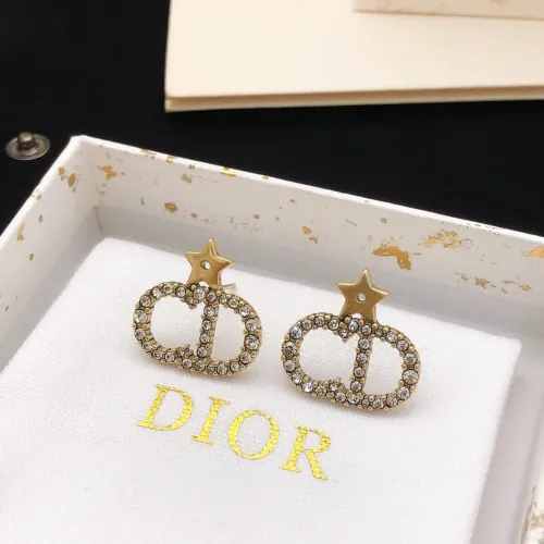 Replica Christian Dior Earrings For Women #1447932 $25.00 USD for Wholesale