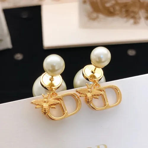 Replica Christian Dior Earrings For Women #1447935 $27.00 USD for Wholesale