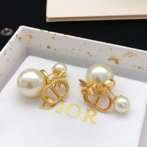 Replica Christian Dior Earrings For Women #1447935 $27.00 USD for Wholesale