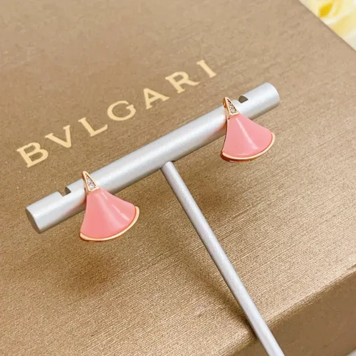 Replica Bvlgari Earrings For Women #1448006 $32.00 USD for Wholesale