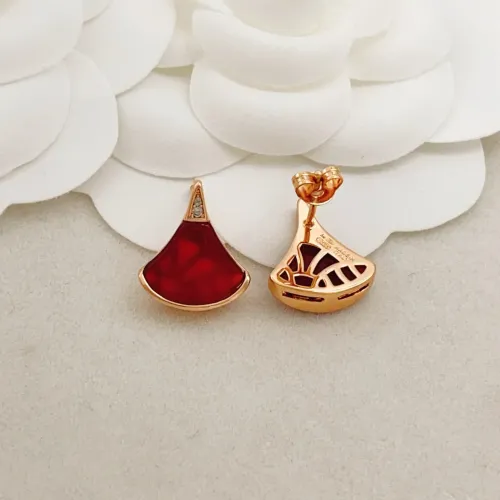 Replica Bvlgari Earrings For Women #1448007 $32.00 USD for Wholesale