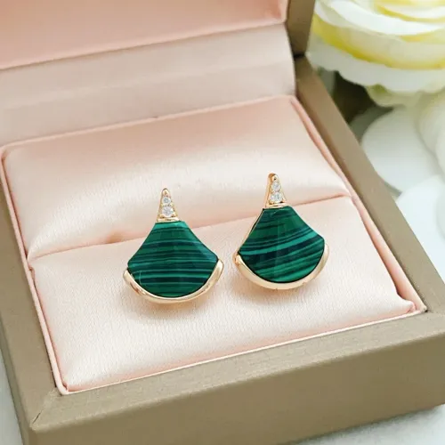 Replica Bvlgari Earrings For Women #1448008 $32.00 USD for Wholesale