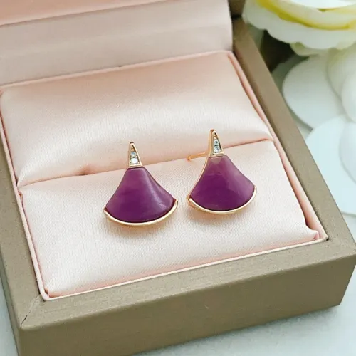 Replica Bvlgari Earrings For Women #1448009 $32.00 USD for Wholesale