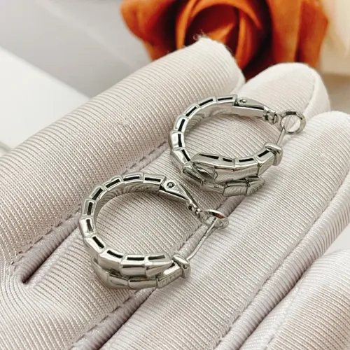 Replica Bvlgari Earrings For Women #1448015 $29.00 USD for Wholesale