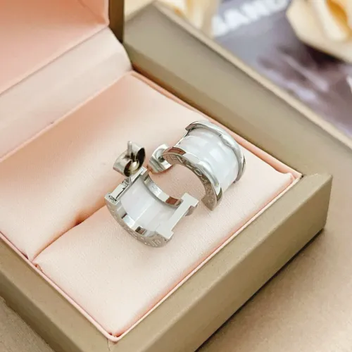 Replica Bvlgari Earrings For Women #1448018 $34.00 USD for Wholesale