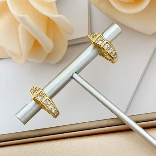 Replica Bvlgari Earrings For Women #1448025 $32.00 USD for Wholesale