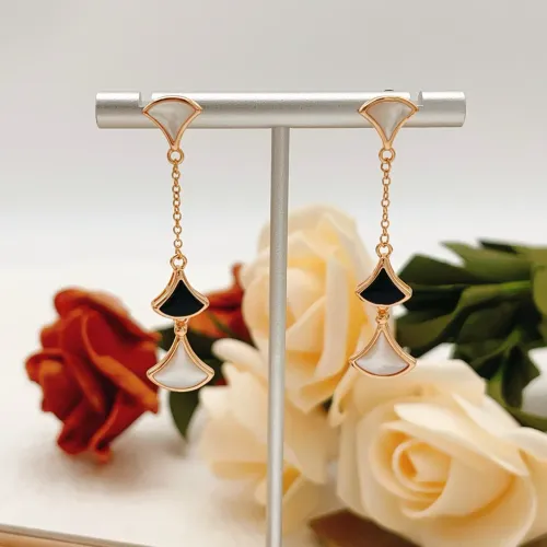 Replica Bvlgari Earrings For Women #1448026 $36.00 USD for Wholesale