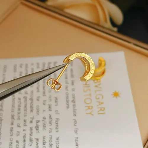 Replica Bvlgari Earrings For Women #1448032 $29.00 USD for Wholesale