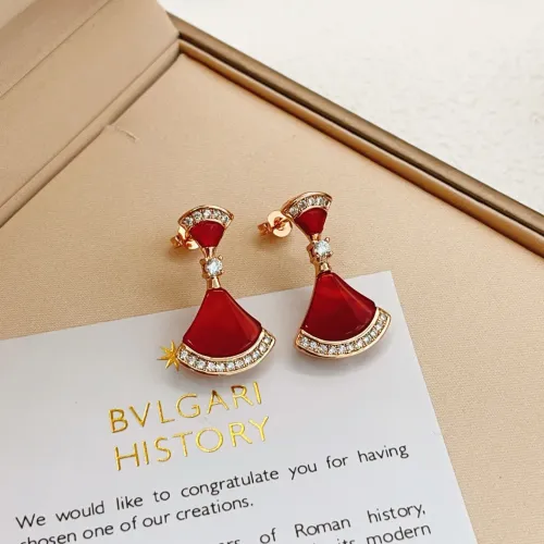 Replica Bvlgari Earrings For Women #1448039 $36.00 USD for Wholesale