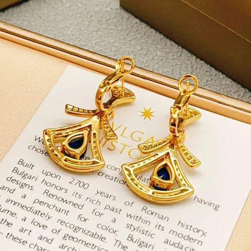 Replica Bvlgari Earrings For Women #1448086 $32.00 USD for Wholesale