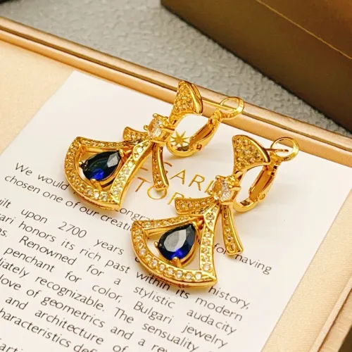 Replica Bvlgari Earrings For Women #1448086 $32.00 USD for Wholesale