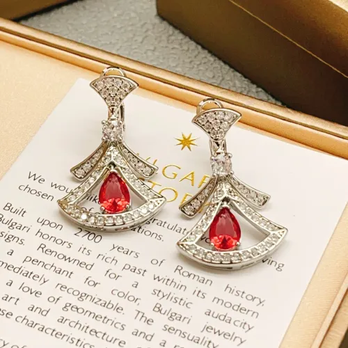 Replica Bvlgari Earrings For Women #1448087 $32.00 USD for Wholesale