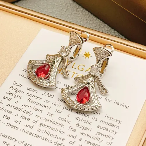 Replica Bvlgari Earrings For Women #1448087 $32.00 USD for Wholesale