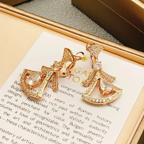 Replica Bvlgari Earrings For Women #1448093 $32.00 USD for Wholesale