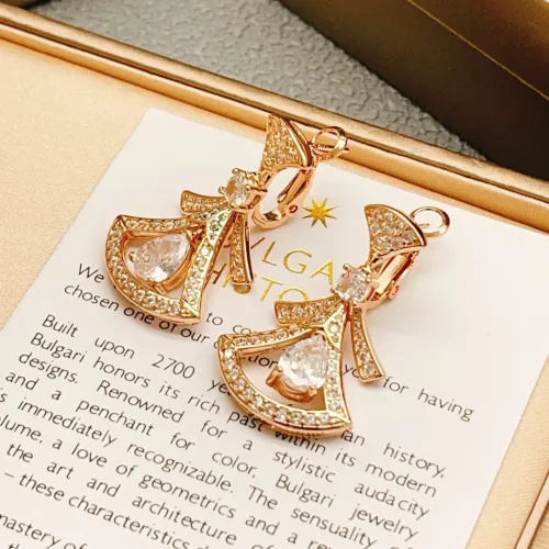 Replica Bvlgari Earrings For Women #1448093 $32.00 USD for Wholesale