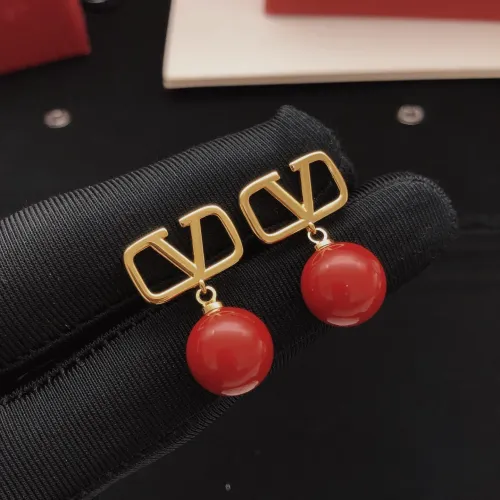 Replica Valentino Earrings For Women #1448232 $27.00 USD for Wholesale
