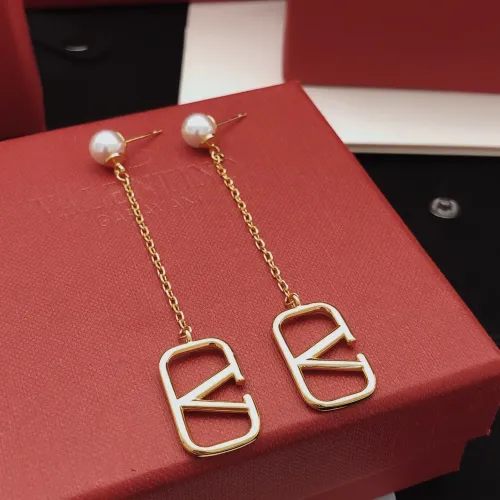 Replica Valentino Earrings For Women #1448262 $25.00 USD for Wholesale