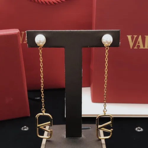 Replica Valentino Earrings For Women #1448262 $25.00 USD for Wholesale