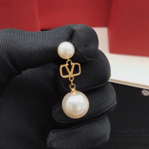 Replica Valentino Earrings For Women #1448263 $25.00 USD for Wholesale
