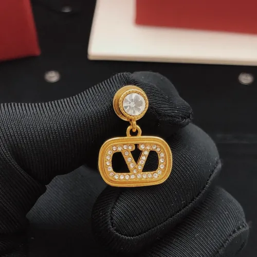 Replica Valentino Earrings For Women #1448279 $27.00 USD for Wholesale