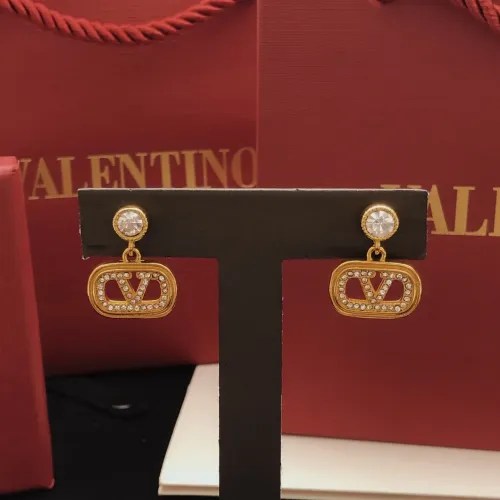 Replica Valentino Earrings For Women #1448279 $27.00 USD for Wholesale