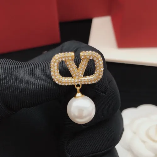 Replica Valentino Earrings For Women #1448282 $29.00 USD for Wholesale