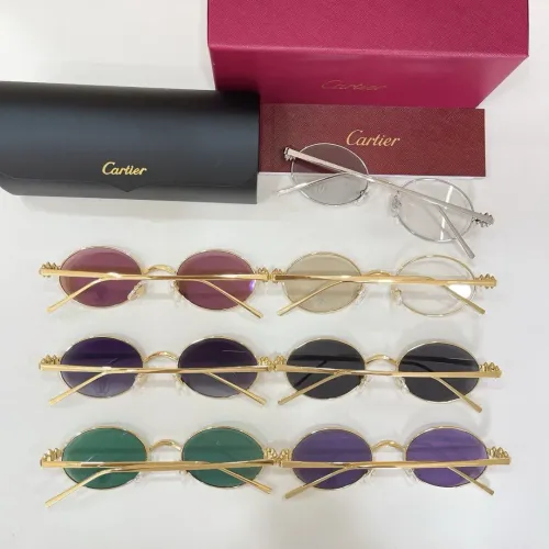 Replica Cartier AAA Quality Sunglassess #1448306 $60.00 USD for Wholesale
