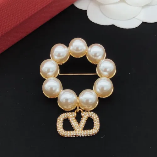 Replica Valentino Brooches For Women #1448339 $29.00 USD for Wholesale
