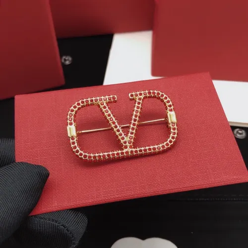 Replica Valentino Brooches For Women #1448349 $29.00 USD for Wholesale