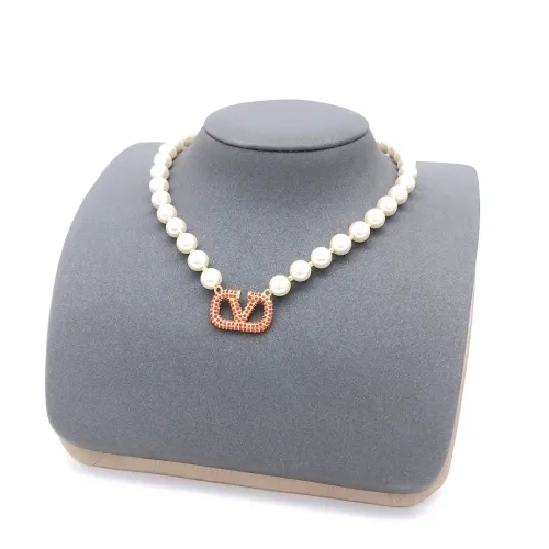 Replica Valentino Necklaces For Women #1448351 $29.00 USD for Wholesale