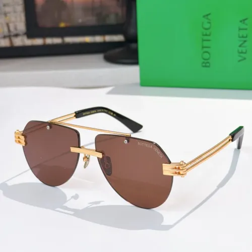 Cheap Bottega Veneta AAA Quality Sunglasses #1448352, $$56.00 USD On Bottega Veneta AAA Quality Sunglasses