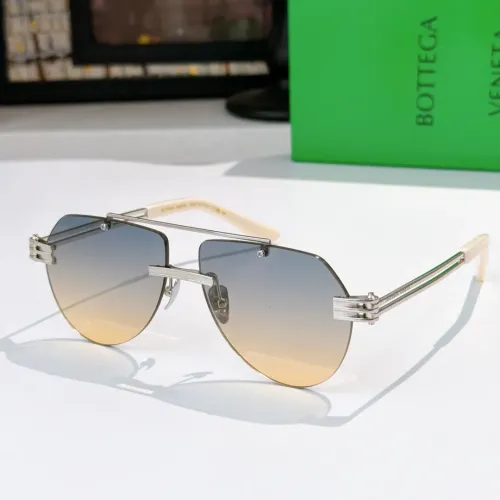 Cheap Bottega Veneta AAA Quality Sunglasses #1448354, $$56.00 USD On Bottega Veneta AAA Quality Sunglasses