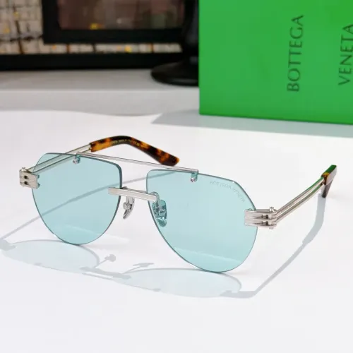 Cheap Bottega Veneta AAA Quality Sunglasses #1448357, $$56.00 USD On Bottega Veneta AAA Quality Sunglasses