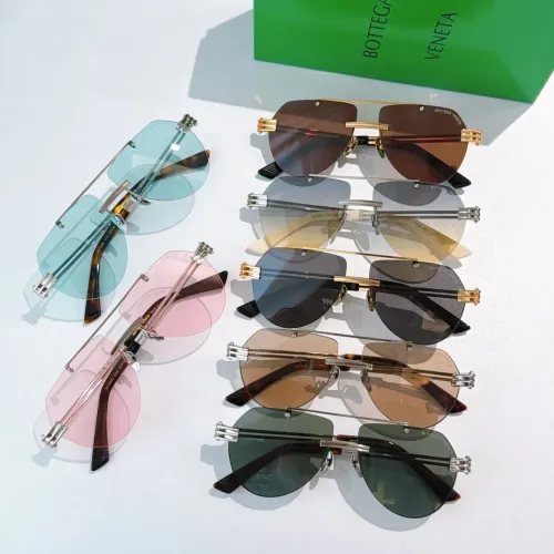 Replica Bottega Veneta AAA Quality Sunglasses #1448360 $56.00 USD for Wholesale