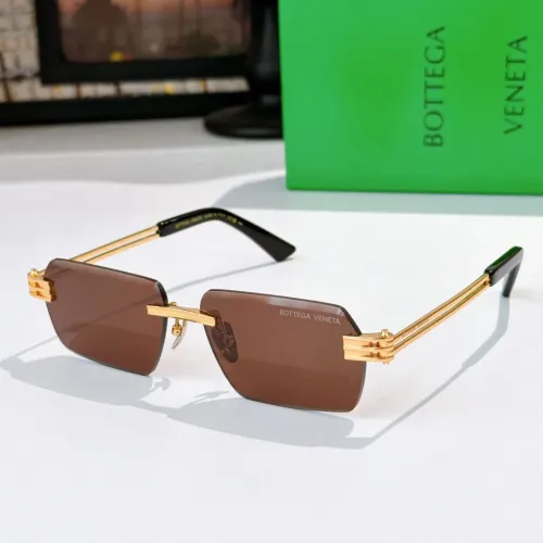 Cheap Bottega Veneta AAA Quality Sunglasses #1448363, $$56.00 USD On Bottega Veneta AAA Quality Sunglasses