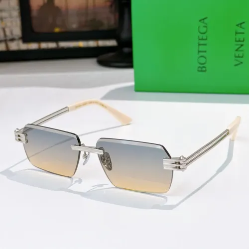 Cheap Bottega Veneta AAA Quality Sunglasses #1448366, $$56.00 USD On Bottega Veneta AAA Quality Sunglasses