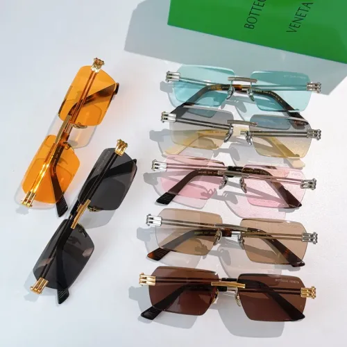 Replica Bottega Veneta AAA Quality Sunglasses #1448366 $56.00 USD for Wholesale