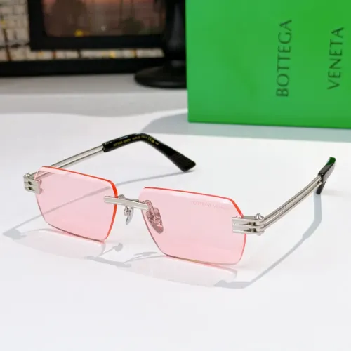 Cheap Bottega Veneta AAA Quality Sunglasses #1448367, $$56.00 USD On Bottega Veneta AAA Quality Sunglasses