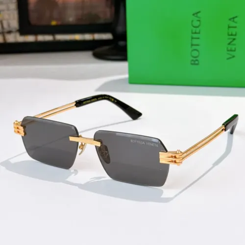Cheap Bottega Veneta AAA Quality Sunglasses #1448369, $$56.00 USD On Bottega Veneta AAA Quality Sunglasses