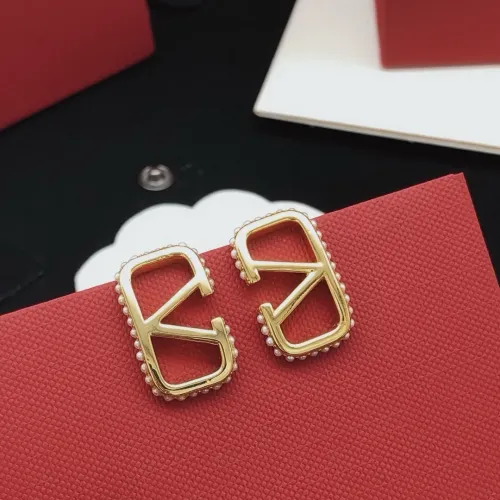 Replica Valentino Earrings For Women #1448379 $27.00 USD for Wholesale