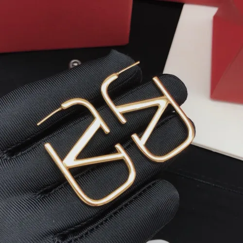 Replica Valentino Earrings For Women #1448383 $27.00 USD for Wholesale