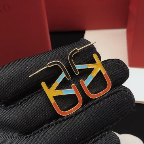 Replica Valentino Earrings For Women #1448386 $29.00 USD for Wholesale