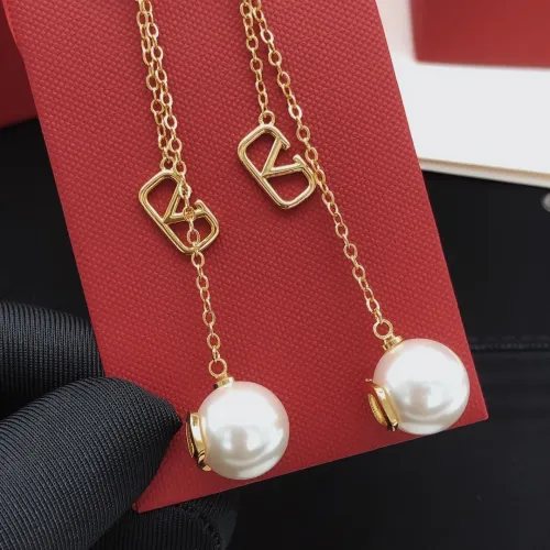 Replica Valentino Earrings For Women #1448387 $27.00 USD for Wholesale