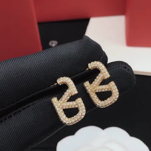 Replica Valentino Earrings For Women #1448392 $27.00 USD for Wholesale