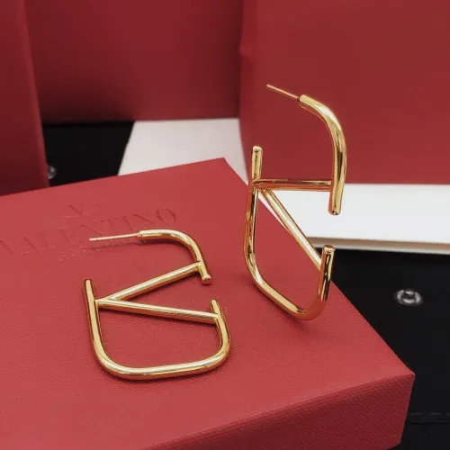 Replica Valentino Earrings For Women #1448393 $27.00 USD for Wholesale
